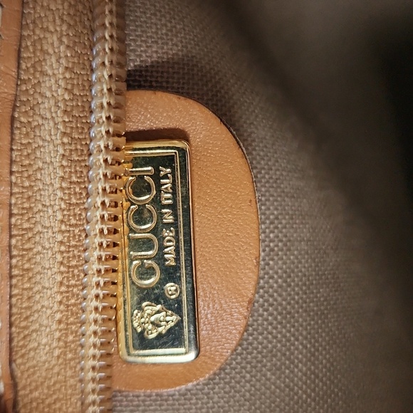 GUCCI Sherry line tote, web tote, large size, vintage - Picture 8 of 11